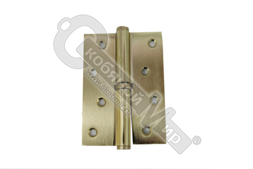 Петля л.сталь.100х70х2,5 SB (1ВВ) матов.латунь