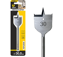 Сверло перьевое (перовое) по дереву, 30х150 мм, в блистере, GRAFF, 8830150 Сверло перьевое (перовое) по дереву, 30х150 мм, в блистере, GRAFF, 8830150