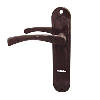 Ручка на планке РДП-2-023-85С ШОКОЛАД,сувальд./15/ Ручка на планке РДП-2-023-85С ШОКОЛАД,сувальд./15/