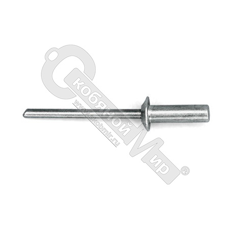 Заклепка тяговая нержавеющая А2/А2 4,8х10 нержавейка-нержавейка, плоская /50/ Заклепка тяговая нержавеющая А2/А2 4,8х10 нержавейка-нержавейка, плоская /50/