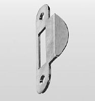 Ответная часть с языком короткая,мат хром В010001334 Ответная часть с языком короткая,мат хром В010001334