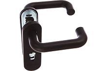 Гарнитур для пожар. дв. Doorlock V S38KP/F PZ72 сер.Variant, на корот.наклад, черный, А=47-75м 79050 Гарнитур для пожар. дв. Doorlock V S38KP/F PZ72 сер.Variant, на корот.наклад, черный, А=47-75м 79050