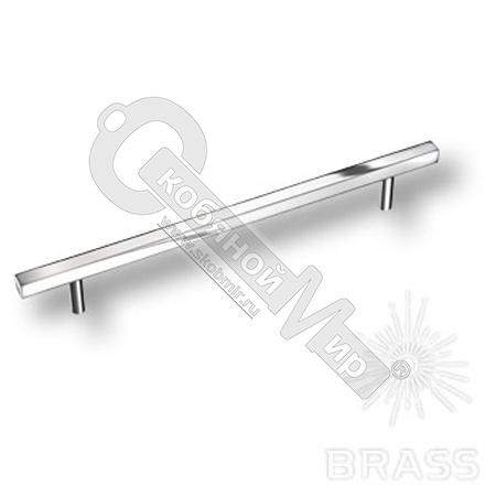 Ручка-скоба 224 мм BRASS модерн, глянцевый хром, 896224МР02*** Ручка-скоба 224 мм BRASS модерн, глянцевый хром, 896224МР02***