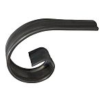 Окончание поручня гладкое 55х20 мм Окончание поручня гладкое 55х20 мм