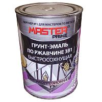 Грунт-эмаль по ржавчине 3в1быстросохнущая белый (0,9л) FARBITEX PROFI MASTER/MASTER PRIME Грунт-эмаль по ржавчине 3в1быстросохнущая белый (0,9л) FARBITEX PROFI MASTER/MASTER PRIME