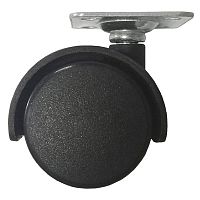 Опора колесная d=40 мм на площадке, 109401 Опора колесная d=40 мм на площадке, 109401