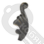 Лист штампованный левый 115х45х1,2 мм СП фото 2 Лист штампованный левый 115х45х1,2 мм СП фото 2