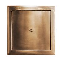 Люк ревизионный пластиковый 200х200 мм, бронза, AD2020 Люк ревизионный пластиковый 200х200 мм, бронза, AD2020