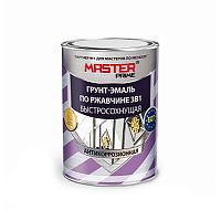 Грунт-эмаль по ржавчине 3 в 1 быстросохнущий, черный (0,9 л), MASTER PRIME*** Грунт-эмаль по ржавчине 3 в 1 быстросохнущий, черный (0,9 л), MASTER PRIME***