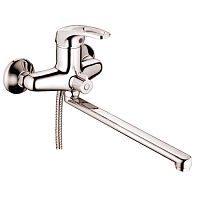 Смеситель универсальный с плоским изливом 30F и переключателем для душа, одноручный, L2227 Смеситель универсальный с плоским изливом 30F и переключателем для душа, одноручный, L2227