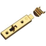 Задвижка-шпингалет мебельный L=60 мм, латунь, Amig, 368-60 /120/20/ Задвижка-шпингалет мебельный L=60 мм, латунь, Amig, 368-60 /120/20/