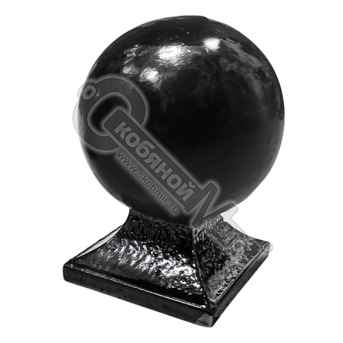 Навершие кованое 50х50 мм d 80 мм НК5119***