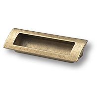 Ручка врезная современная классика 96 мм старая бронза BRASS, EMBUT96-22 Ручка врезная современная классика 96 мм старая бронза BRASS, EMBUT96-22