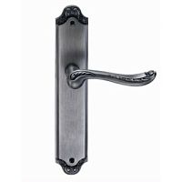 Ручка на дл.планке,проходная ACANTO BL. SILVER (PS),чернен. серебро Ручка на дл.планке,проходная ACANTO BL. SILVER (PS),чернен. серебро