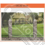 Секция забора ОСАТ 15-01; 15-00-03 (От 1 до 1,6 м) (цена за м2) фото 2 Секция забора ОСАТ 15-01; 15-00-03 (От 1 до 1,6 м) (цена за м2) фото 2