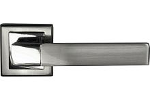Ручки дверные на квадратной розетке STRICTO A-67-30 CHROME/S.CHROME BUSSARE Ручки дверные на квадратной розетке STRICTO A-67-30 CHROME/S.CHROME BUSSARE