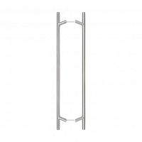 Ручка-скоба DOORLOCK PHS12/32/2ст, 1400 мм/2000 мм, SSS матовая нержавеющая сталь 73631 под заказ Ручка-скоба DOORLOCK PHS12/32/2ст, 1400 мм/2000 мм, SSS матовая нержавеющая сталь 73631 под заказ
