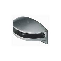 Полкодержатель "Тукан" 49х23х25 мм, до 6мм, матовый никель, EDSON, 28290*** Полкодержатель "Тукан" 49х23х25 мм, до 6мм, матовый никель, EDSON, 28290***