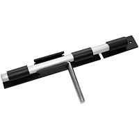 Засов "Добрыня" 300 мм, черный, Домарт Засов "Добрыня" 300 мм, черный, Домарт