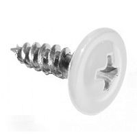 Саморез с прессшайбой, острый RAL9003 4,2х16 ярко-белый /500/ Саморез с прессшайбой, острый RAL9003 4,2х16 ярко-белый /500/