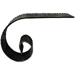 Окончание поручня Зебра 40х4 мм 150 Окончание поручня Зебра 40х4 мм 150