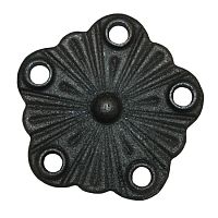 Цветок литой 100х100 мм Китай*** Цветок литой 100х100 мм Китай***