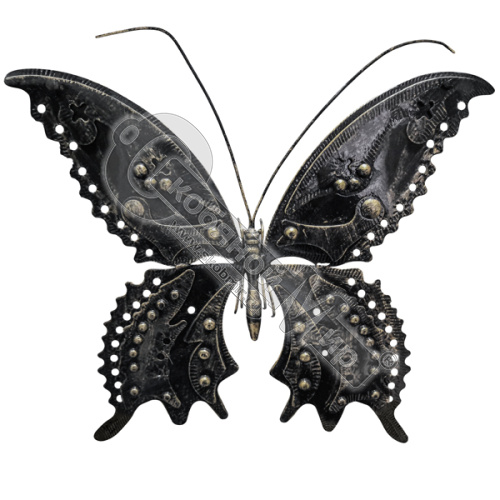 Бабочка 440х480 мм черная китай