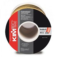 Уплотнительный профиль D-40 14х12 мм, промышленный, белый, KIM TEK/REMONTIX /40/240/ Уплотнительный профиль D-40 14х12 мм, промышленный, белый, KIM TEK/REMONTIX /40/240/