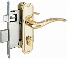 Замок врезной с ручками АЛЛЮР ЗВ 4-132 GP латунь (20) Замок врезной с ручками АЛЛЮР ЗВ 4-132 GP латунь (20)