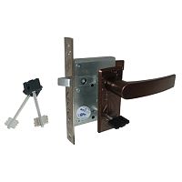 Замок САм 9-8 Литая Медь 74500 Замок САм 9-8 Литая Медь 74500