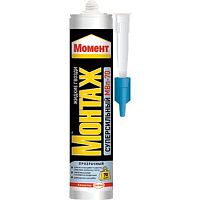 Клей "Момент Монтаж Суперсильный" МВп-70 (жидкие гвозди), прозрачный, 280 г, 1193517 Клей "Момент Монтаж Суперсильный" МВп-70 (жидкие гвозди), прозрачный, 280 г, 1193517