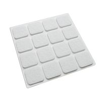 Подложки самоклеющиеся под ножки мебельные 22х22 мм на войлочной основе (32 шт./лист), 66381 Подложки самоклеющиеся под ножки мебельные 22х22 мм на войлочной основе (32 шт./лист), 66381