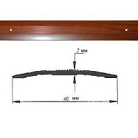 Порог АЛ-125-С 1,8м ЭФФЕКТ ДЕРЕВА , Стык алюминевый , 40 мм Порог АЛ-125-С 1,8м ЭФФЕКТ ДЕРЕВА , Стык алюминевый , 40 мм