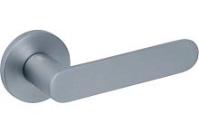 Ручки дверные на тонкой розетке  ERA A-21-50 M.CHROME матовый хром BUSSARE Ручки дверные на тонкой розетке  ERA A-21-50 M.CHROME матовый хром BUSSARE