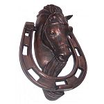 Ручка-стучалка "Конь" патина медь 163*118*62 (1,15кг) Ручка-стучалка "Конь" патина медь 163*118*62 (1,15кг)