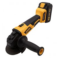 УШМ аккумуляторная бесщеточная Denzel BLG-IB-18-02Li-ion 18В,3Ач, 115мм, 27002 УШМ аккумуляторная бесщеточная Denzel BLG-IB-18-02Li-ion 18В,3Ач, 115мм, 27002