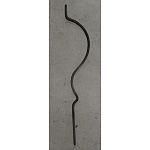 Стойка объемная 900х160 мм гладкий 12 квадрат 10811 Стойка объемная 900х160 мм гладкий 12 квадрат 10811