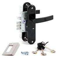 Замок врезной САМ 9-6/13 (КЛП5-85) Черный глянец 77305 (М) Замок врезной САМ 9-6/13 (КЛП5-85) Черный глянец 77305 (М)