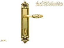 Дверная ручка на пластине MELODIA 243 WC ПОЛИРОВ.ЛАТУНЬ 00000617 Дверная ручка на пластине MELODIA 243 WC ПОЛИРОВ.ЛАТУНЬ 00000617