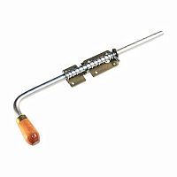 Засов пружинный 300 мм, черный Засов пружинный 300 мм, черный