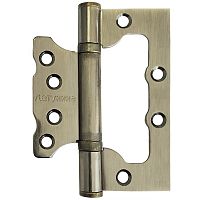 Петля накладная без врезки 100х75х2,5-В2, АВ антик бронза (сталь) Латунина Петля накладная без врезки 100х75х2,5-В2, АВ антик бронза (сталь) Латунина