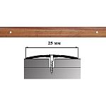 Порог АЛ-163-С 1,35м БУК бархат, Стык алюминевый узкий, 25 мм Порог АЛ-163-С 1,35м БУК бархат, Стык алюминевый узкий, 25 мм