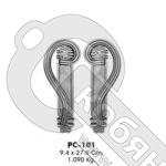 Ручка дверная РС-101 пара фото 2 Ручка дверная РС-101 пара фото 2