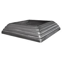 Основание балясины штампованное 122х122 мм кв 80х80 мм 13.380.01 Основание балясины штампованное 122х122 мм кв 80х80 мм 13.380.01