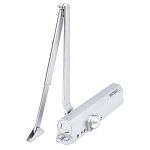 Доводчик NOTEDO DC-080-180 DA+BC EN3-6 (180кг), ветр.тормоз+задержка закр, мороз до -30, белый Доводчик NOTEDO DC-080-180 DA+BC EN3-6 (180кг), ветр.тормоз+задержка закр, мороз до -30, белый