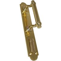 Ручка дверная  РДС-1  латунь полир.правая /шторка/ (4) 