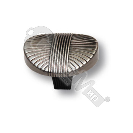 Ручка кнопка соврем. классика старое серебро BRASS, 8491-825 Ручка кнопка соврем. классика старое серебро BRASS, 8491-825