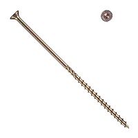 Саморез потай, конструкционный, желтый цинк 6х240 /50/*** Саморез потай, конструкционный, желтый цинк 6х240 /50/***