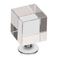 Ручка кнопка модерн 25 мм пластик глянцевый хром, 0786-005 Ручка кнопка модерн 25 мм пластик глянцевый хром, 0786-005