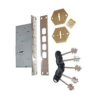 Замок врезной сувальдный 72.110 (толщина 25мм) MOTTURA Замок врезной сувальдный 72.110 (толщина 25мм) MOTTURA